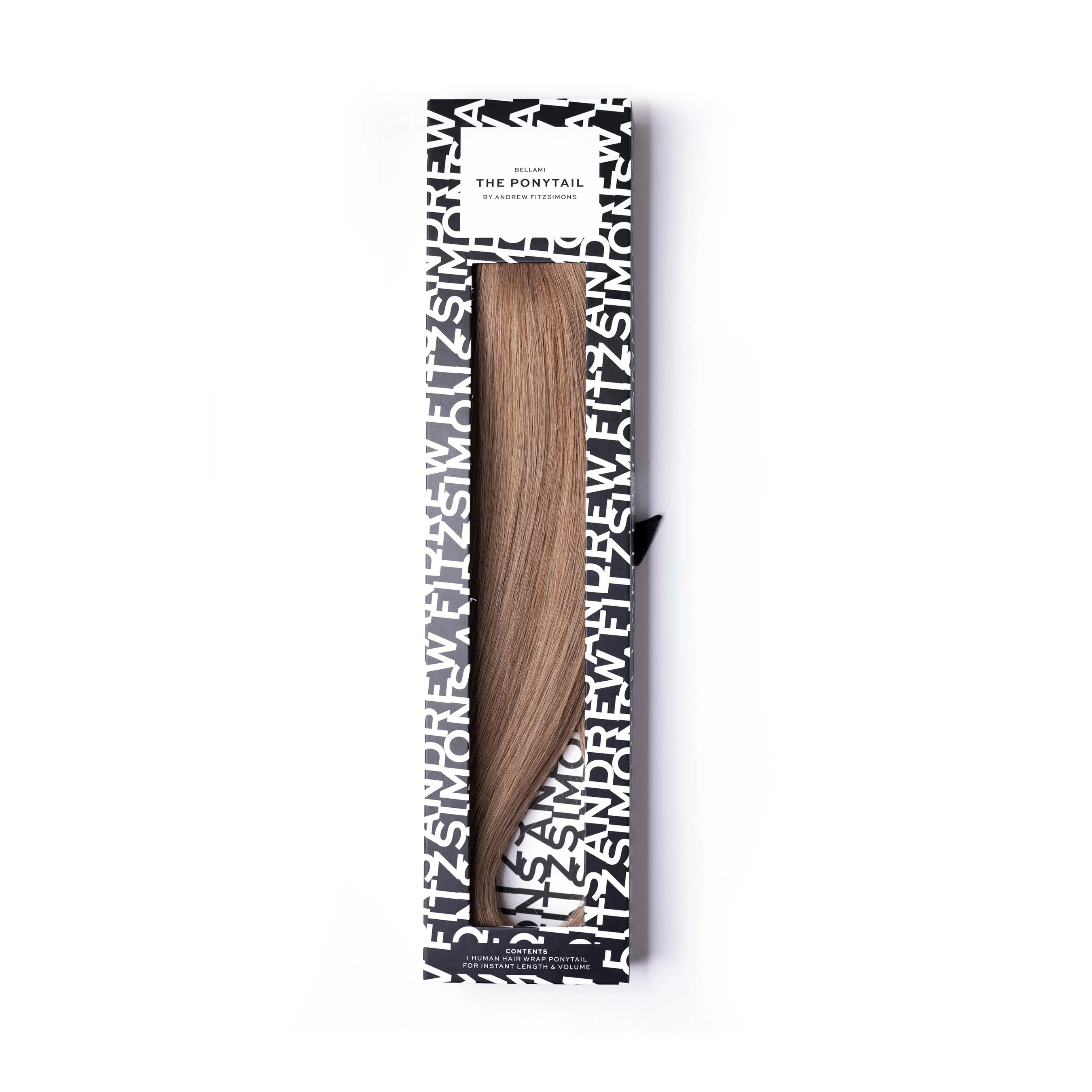 Andrew Fitzsimons Ponytail, Ash Brown #8 Natural - Image 3