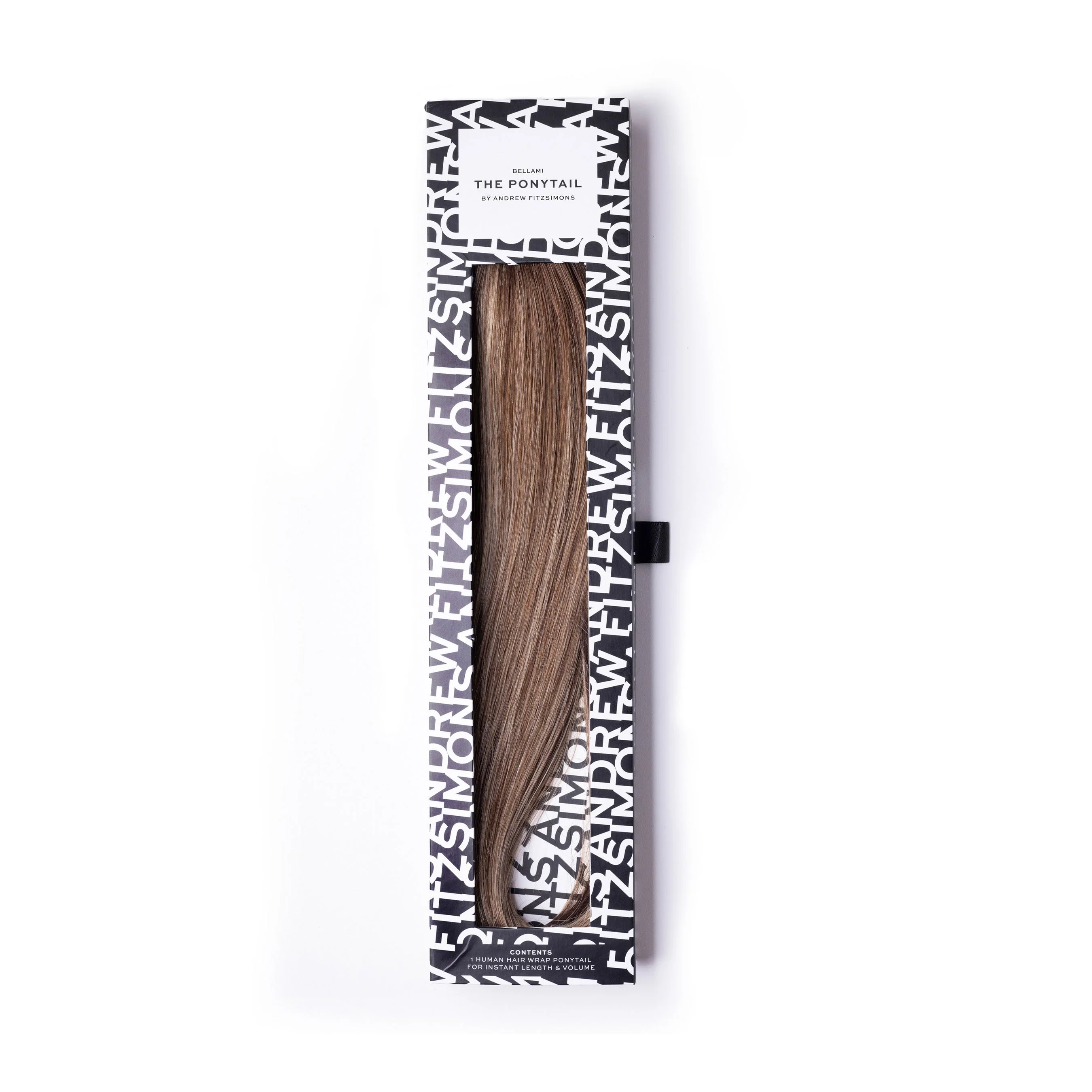 Andrew Fitzsimons Ponytail, Ash Brown/Ash Blonde #8/60 Balayage - Image 2