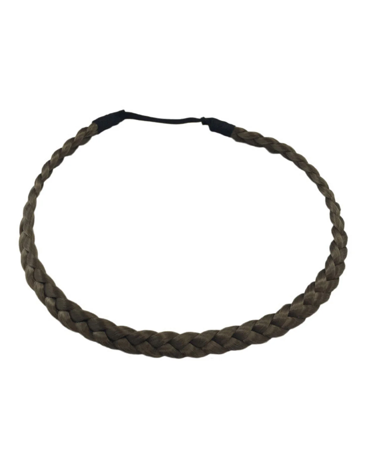 Braided Hairband, Ash Brown