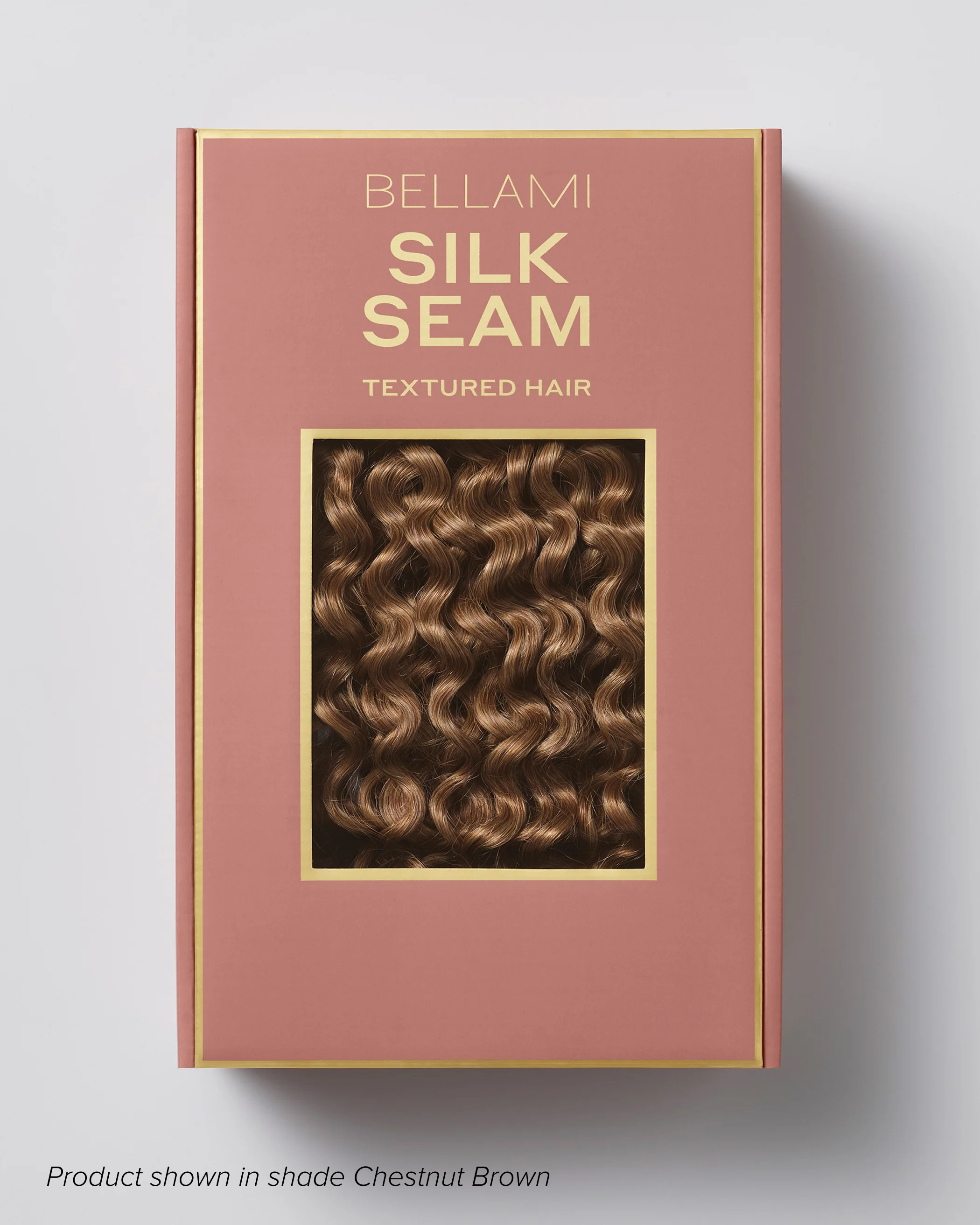 Silk Seam™ Textured Clip-In, Off Black/Almond Brown #1B/7 Rooted 3A - Image 4