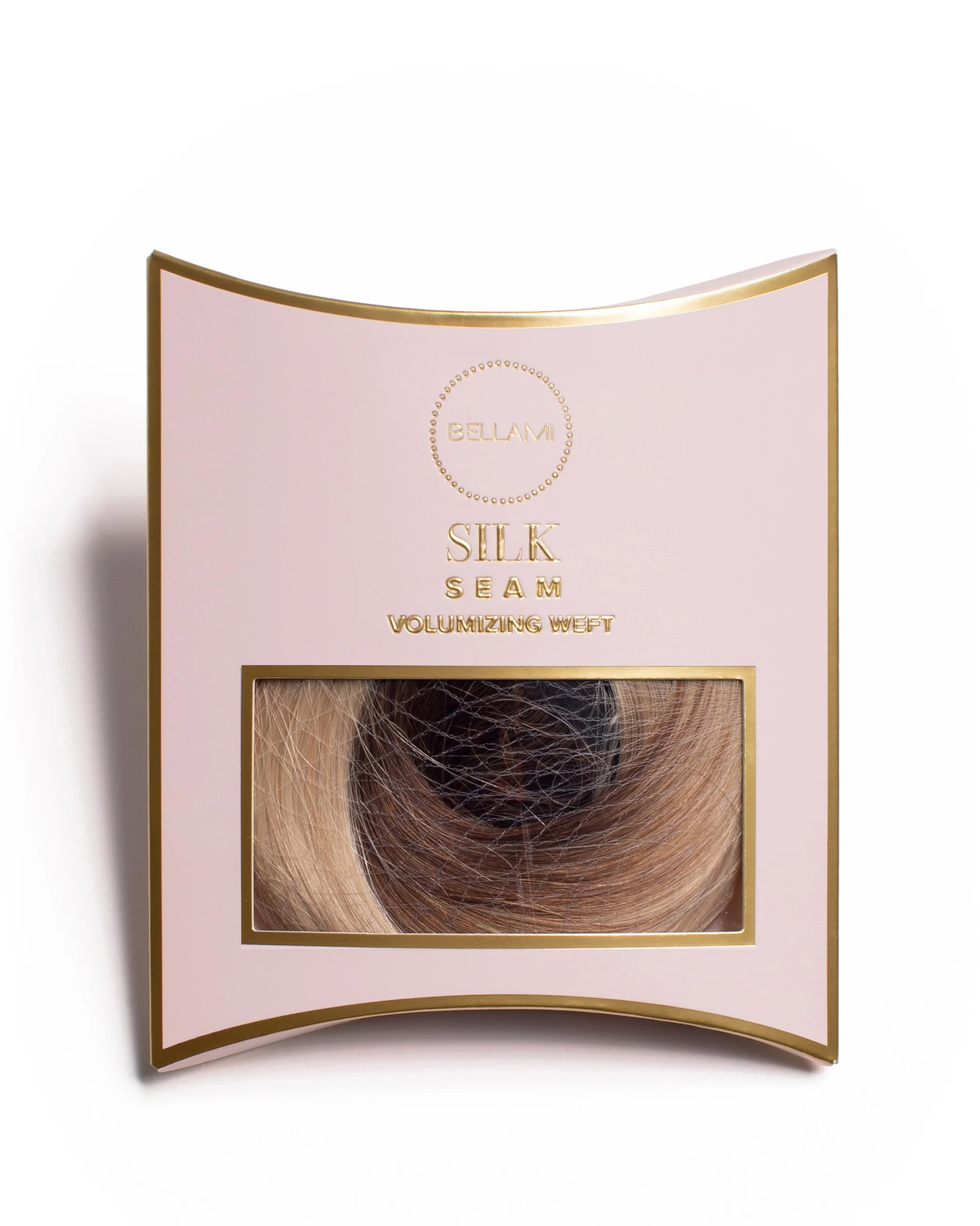 Silk Seam™ Volumizing Weft Clip-In, Ash Brown/Ash Blonde #8/60 Balayage - Image 3