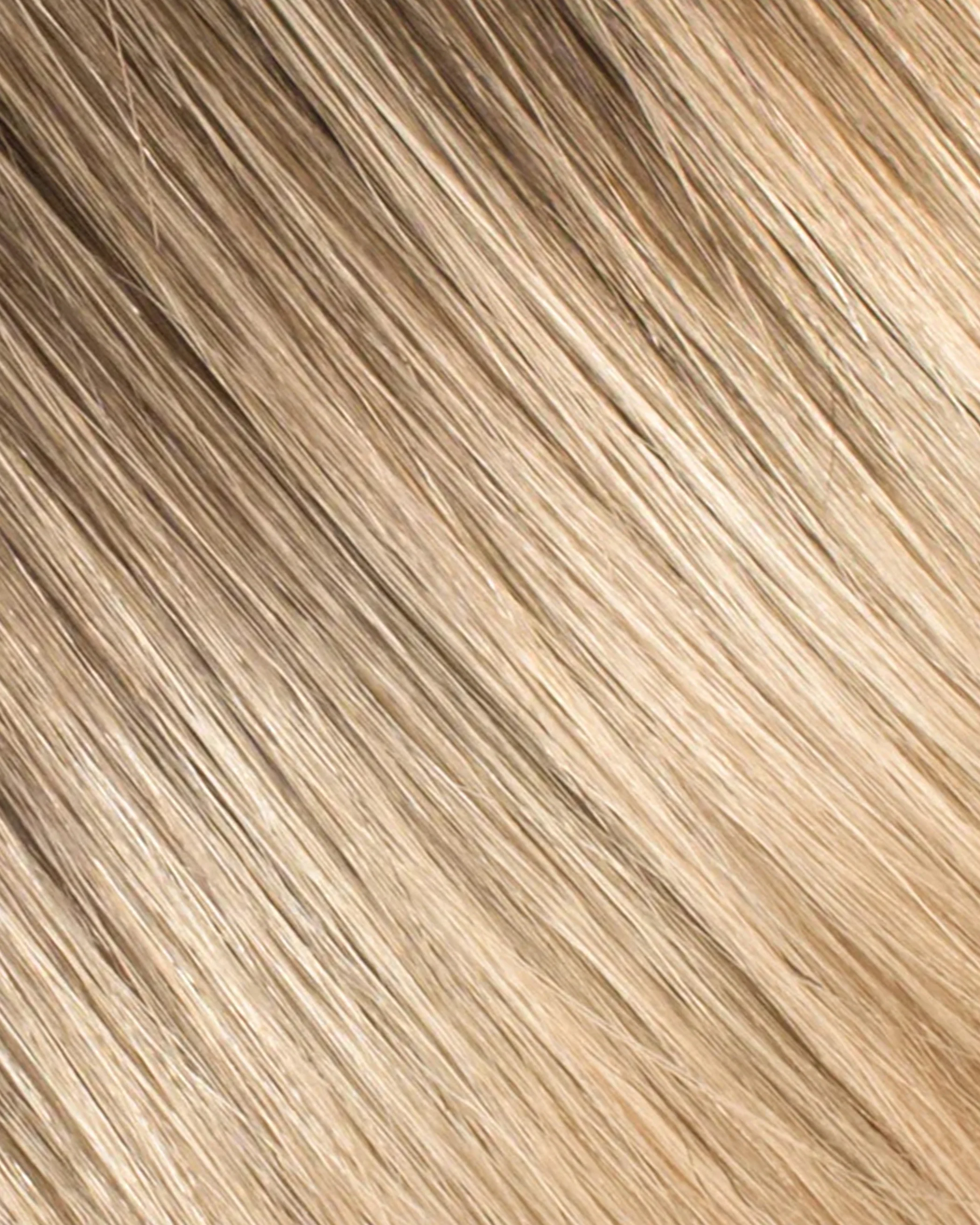 Silk Seam™ Volumizing Weft Clip-In, Cool Brown/Butter Blonde #17/P10/16/60 Rooted