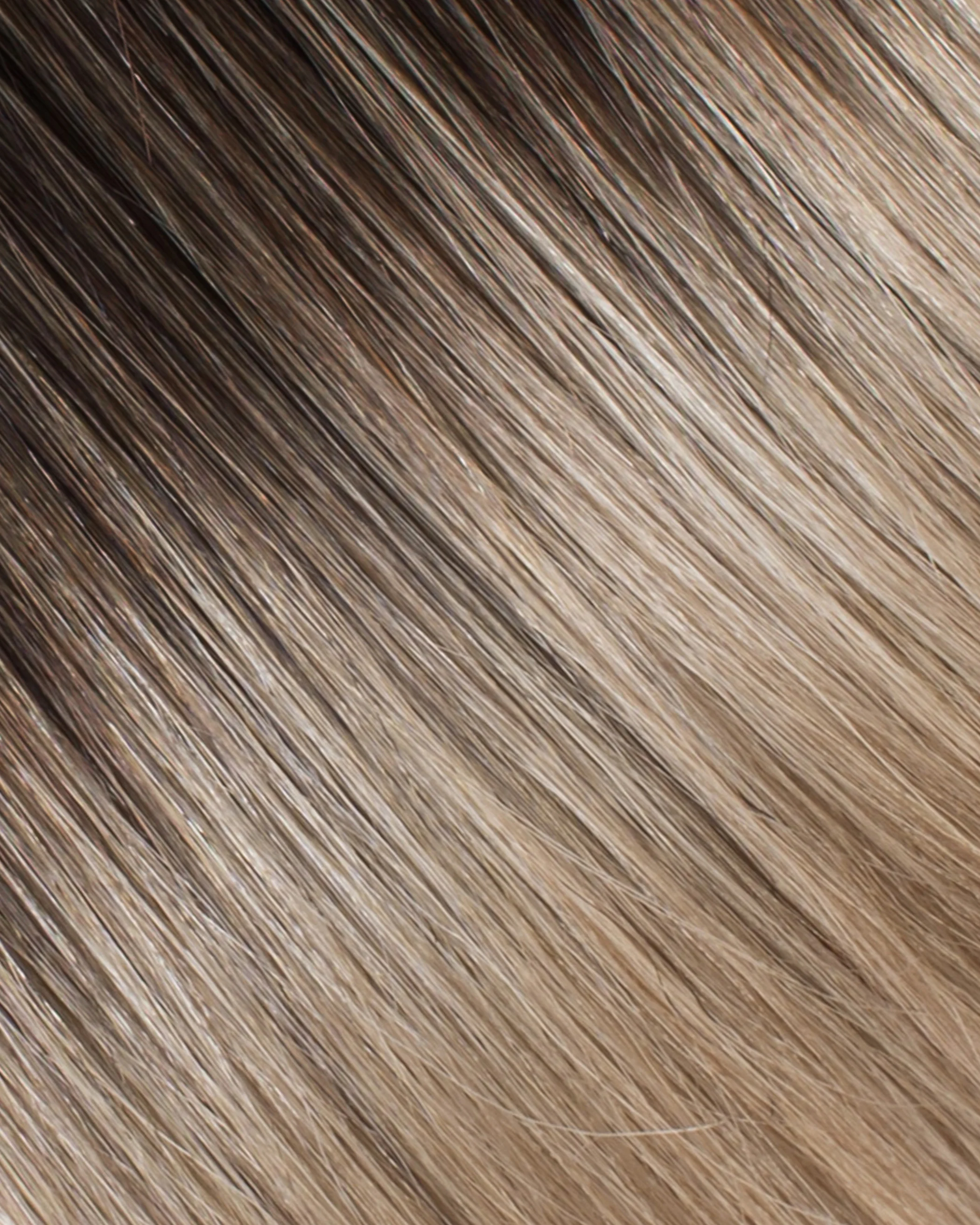 Silk Seam™ Volumizing Weft Clip-In, Mochachino Brown/Dirty Blonde #1C/18 Balayage