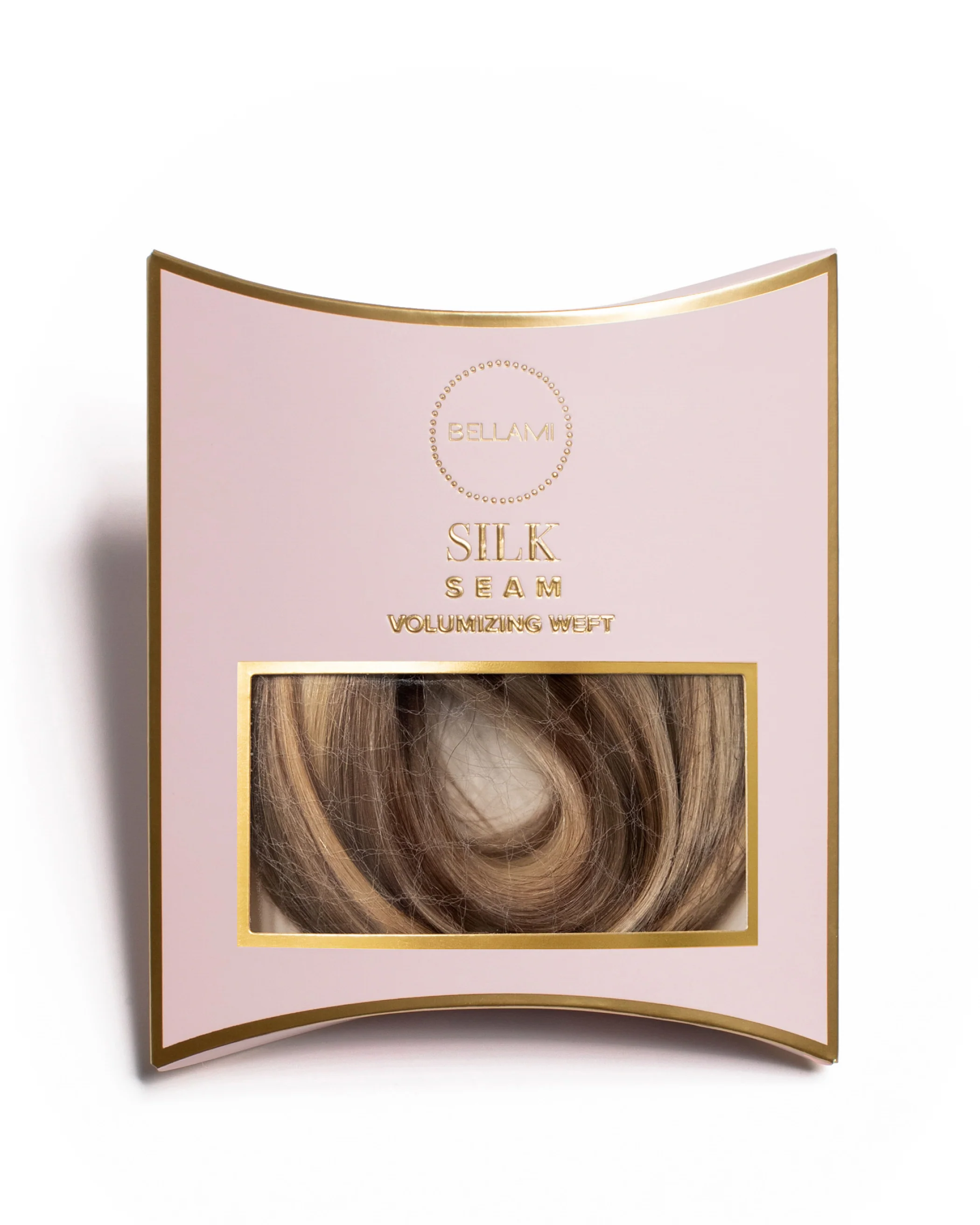 Silk Seam™ Volumizing Weft Clip-In, Mochachino Brown/Dirty Blonde #1C/18 Balayage - Image 3