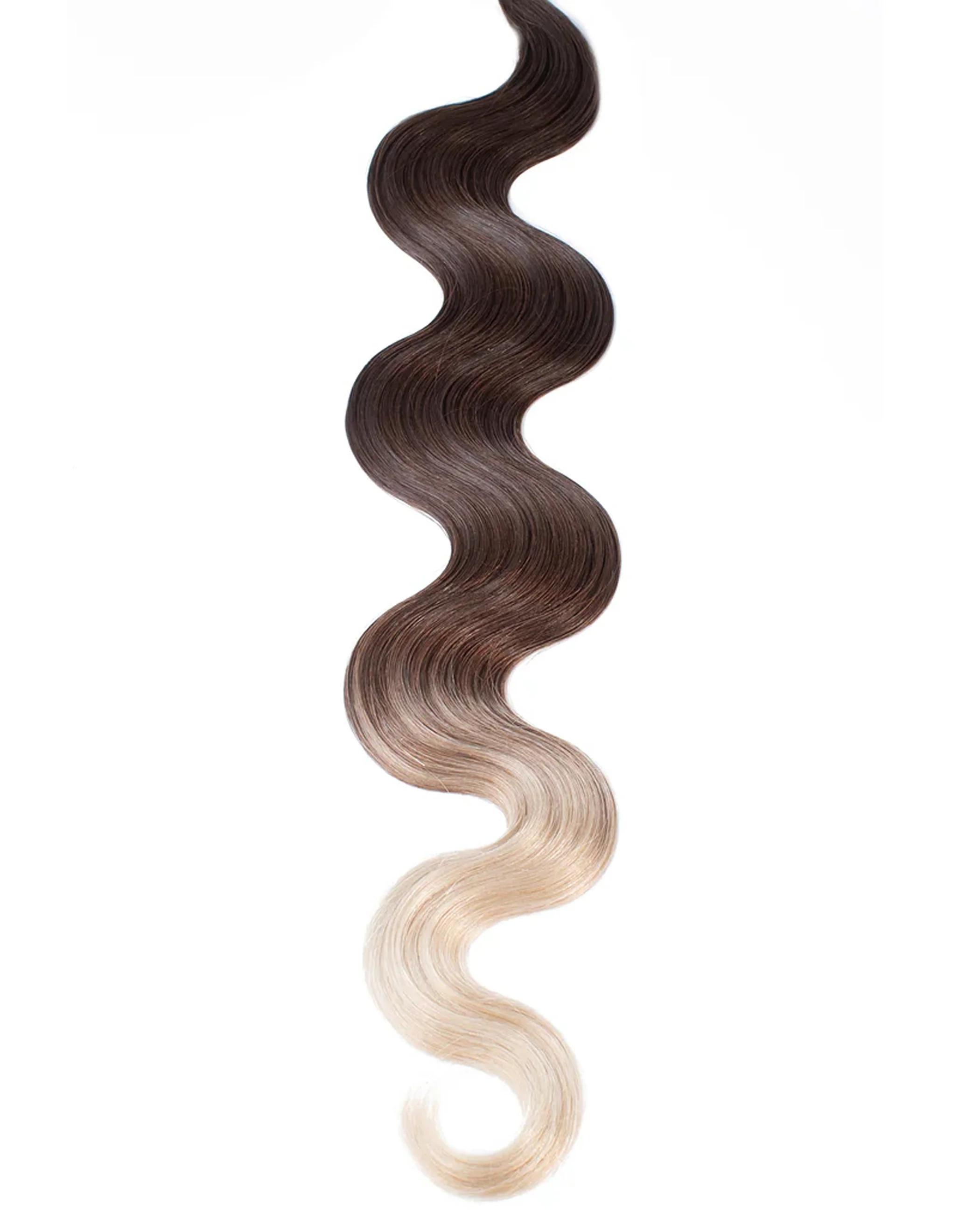 I-Tips Body Wave, Dark Brown/Creamy Blonde #2/24 Ombre