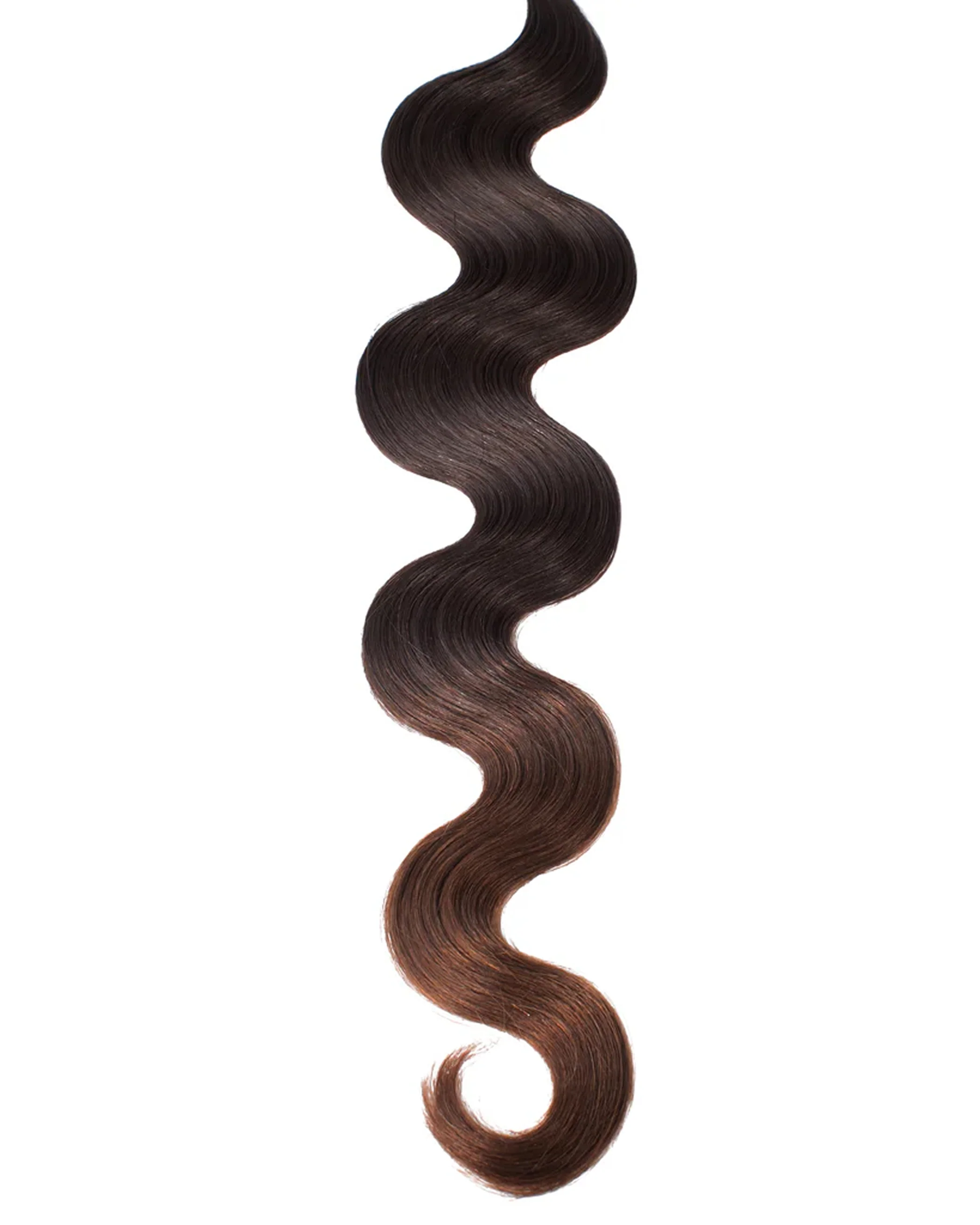I-Tips Body Wave, Mochachino Brown/Chestnut Brown #1C/6 Ombre