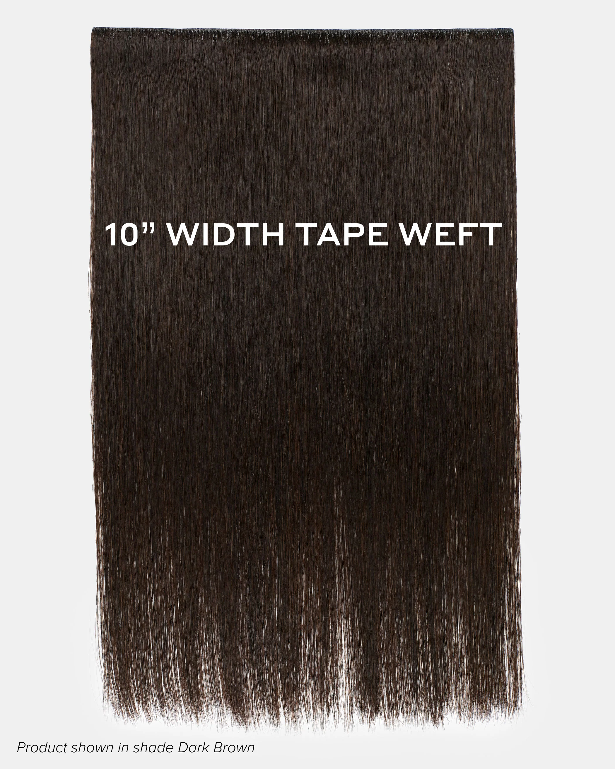 Tape-In Express Weft, Dark Brown #2 Natural - Image 2