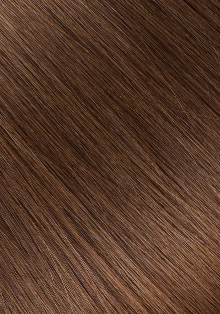 Braided Hairband, Chocolate Brown - Image 2