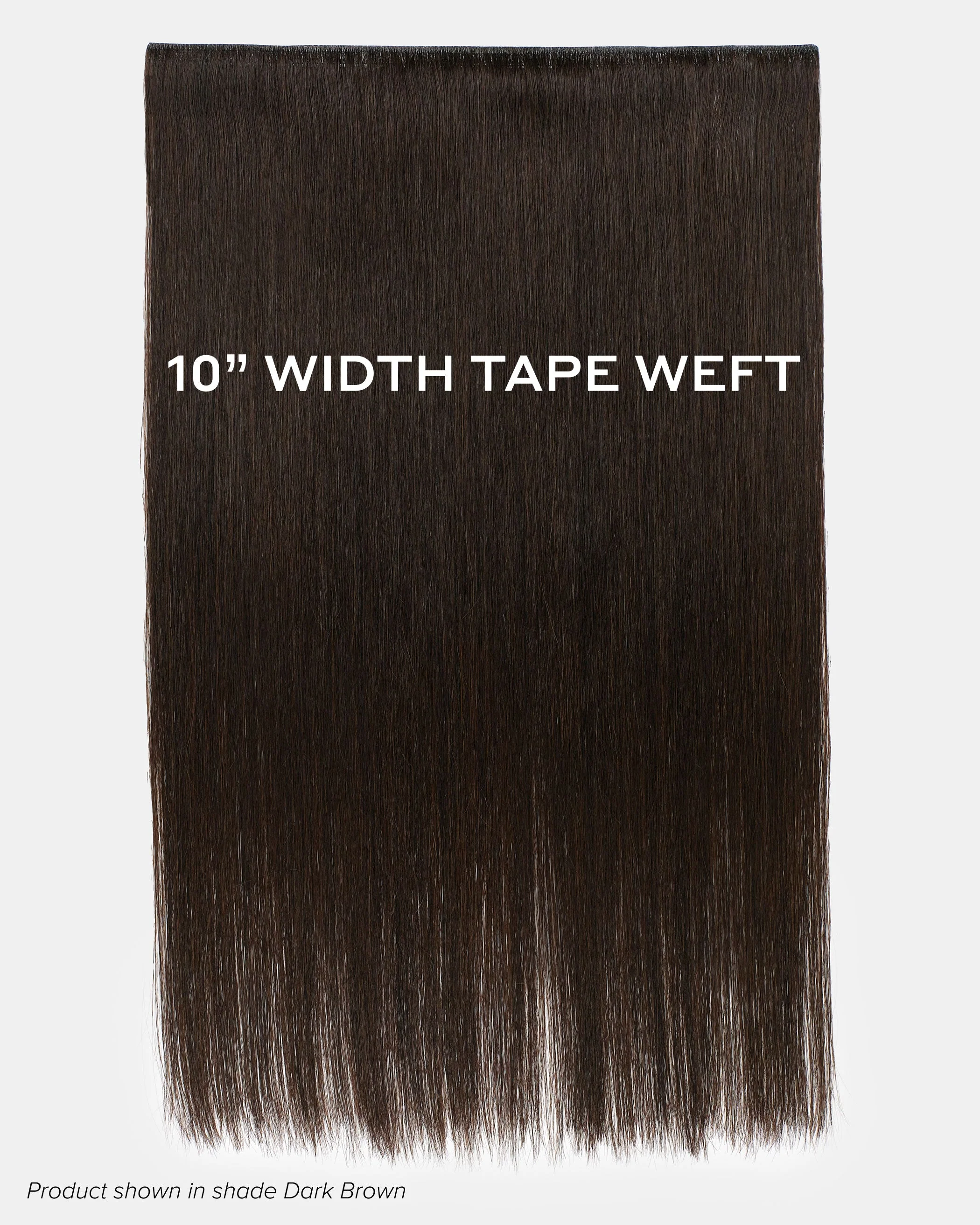 Tape-In Express Weft, Smokey Ash Brown #6C Natural - Image 2